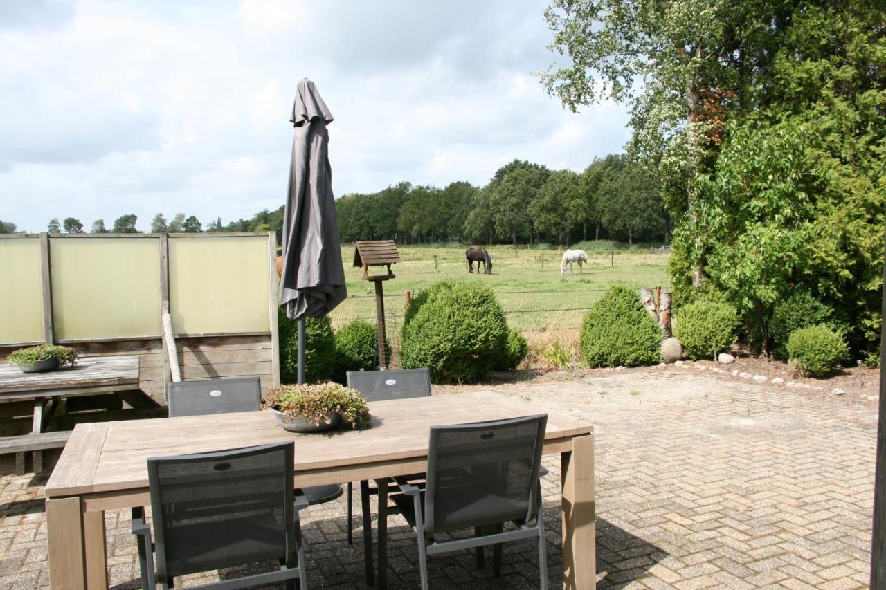 Vakantiewoning Grensgebied Groningen/Drenthe/Friesland Zevenhuizen  Dış mekan fotoğraf